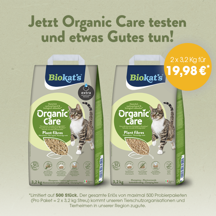 Aktionen > Biokat's Organic Care -Testaktion | GIMBORN
